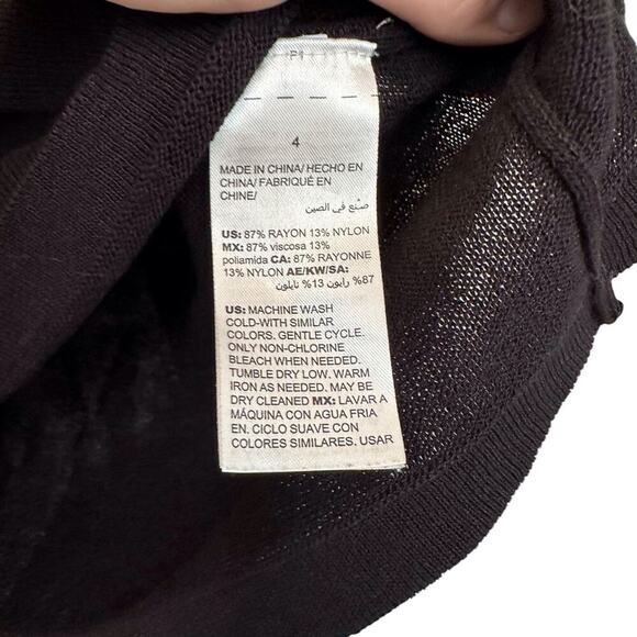 Chico's Black Sleeveless Shell Top - Size 4 (XL) - Picture 3 of 5